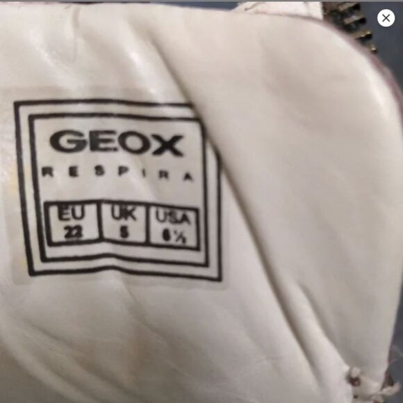 Baby Geox Respira boot toddler girl mauve purple leather patent size 5 - Picture 6 of 6